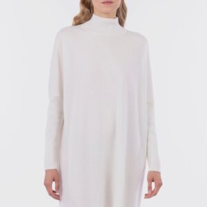 Vestito collo lupetto