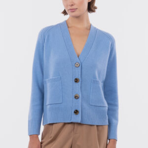 Cardigan pesante con tasche