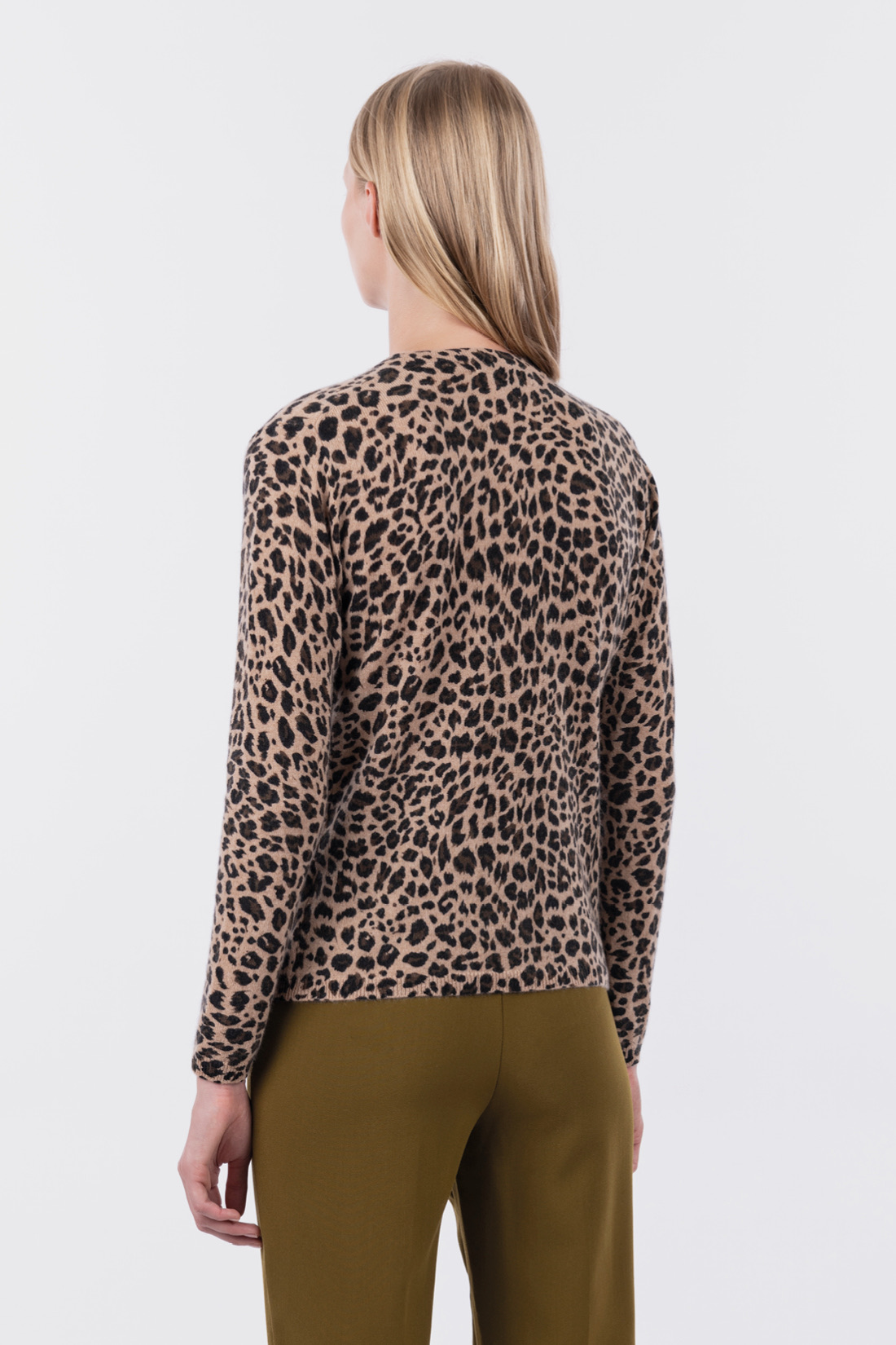 Cardigan leopardato - immagine 2