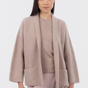 Cardigan aperto a coste