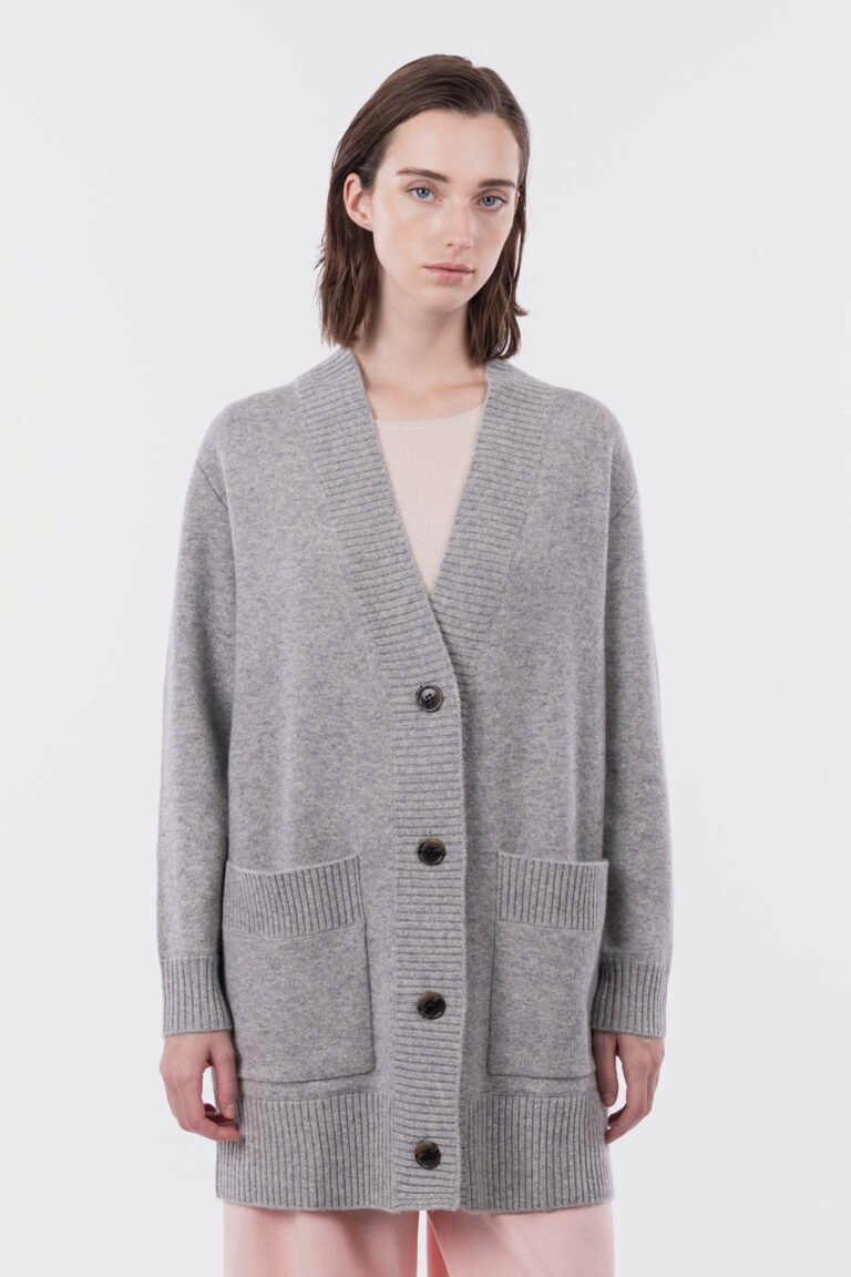 NCAA Purdue Boilermakers Women's Cozy Fleece Cardigan - Heather Grey, Team Hoodie - View #4