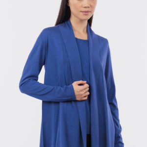 Cardigan sciallato