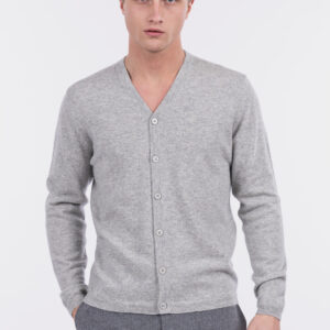 Cardigan collo a V