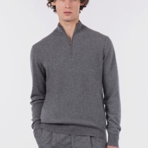 Mezzo collo con zip