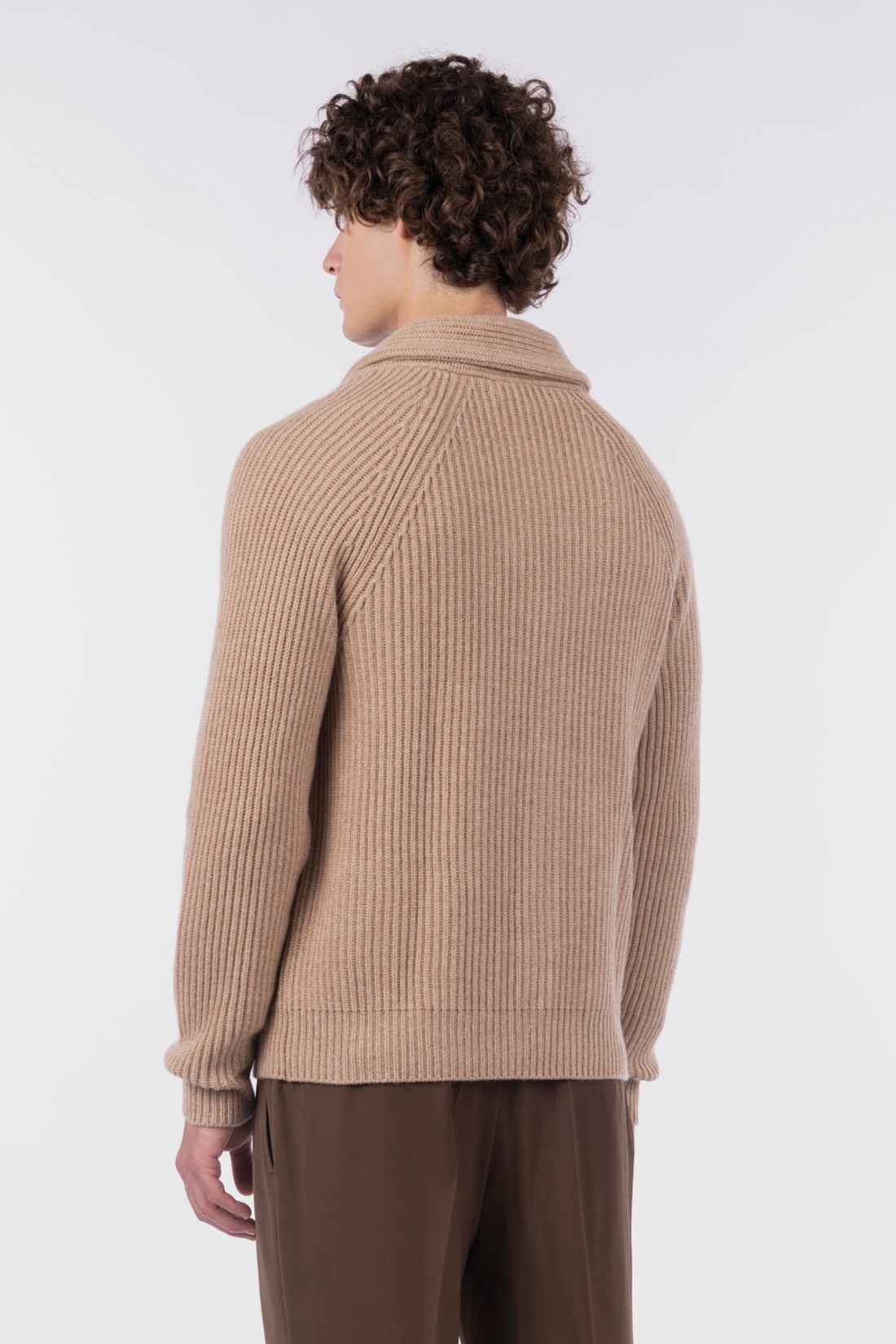 Cardigan collo sciallato - immagine 2
