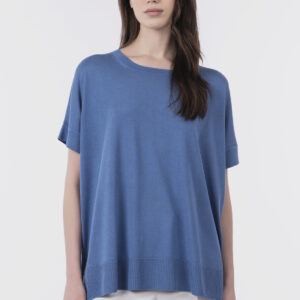 T-shirt over girocollo