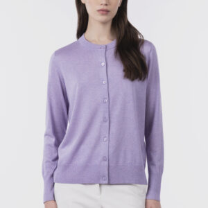 Cardigan girocollo basico