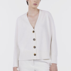 Cardigan pesante scollo a V