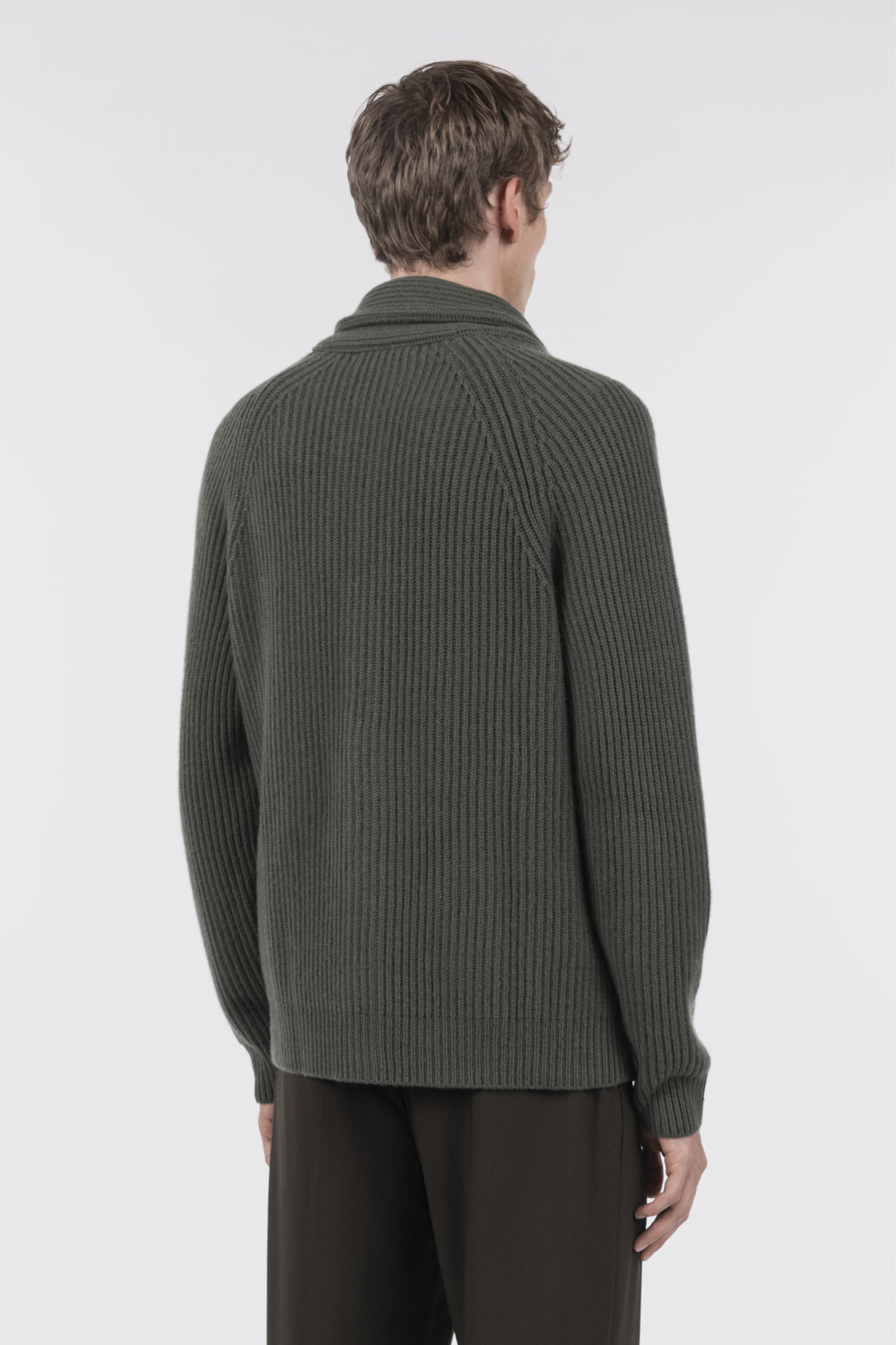 Cardigan collo sciallato - immagine 2
