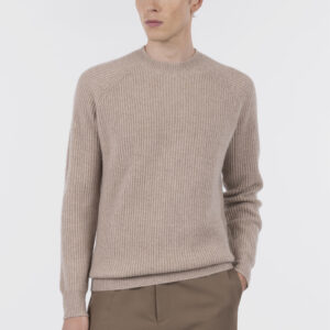 Pull a costa inglese e maniche raglan