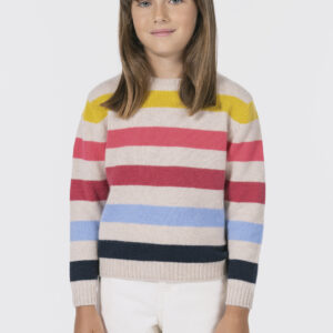 Pullover righe colorate